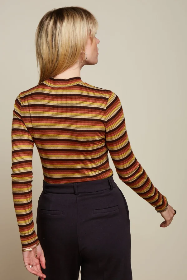 DAMES King Louie Turtle Top Vanna Stripe