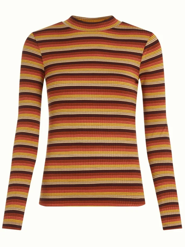 DAMES King Louie Turtle Top Vanna Stripe