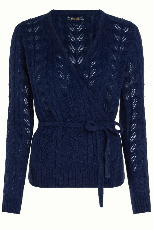 DAMES King Louie Wrap Top Farfalle